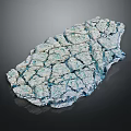 Modern Pavement Trail Stone Pavement Stone Block Pavement 3d model