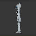 Robot Assistant Small Robot Butler Robot Butler Figure Game Figure 3d model