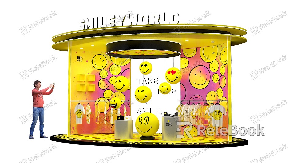 Meichen Design DP Point Design Activity Stage pop-up shop model