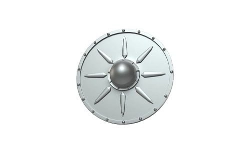 Modern Shield 3d model