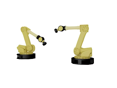 Modern Mechanical Arm Robot Robot Arm 3d model Modern Mechanical Arm Robot Robot Arm 3d model