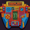 Colorful MEPLAY Toy Device With Playful Buttons Knobs And Screen