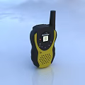 walkie-talkie radio communicator radio transceiver satellite phone 3d model