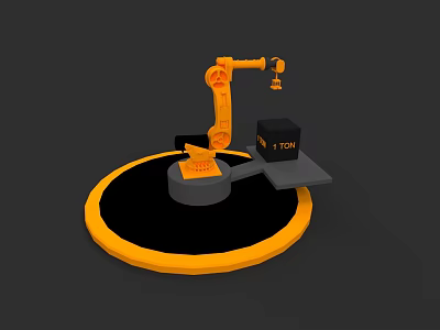 Robot Technology Arm Robot Arm Automation Equipment 3d model Robot Technology Arm Robot Arm Automation Equipment 3d model