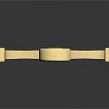 Medieval Sword With Golden Hilt Brown Handle And Silver Blade Design