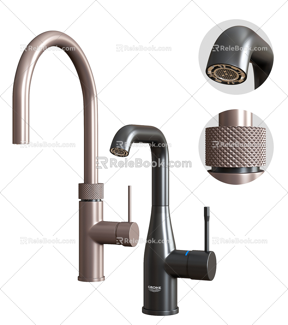 Modern faucet model