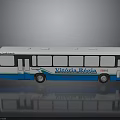 Victoria Regia Bus 06110 With White And Blue Exterior Design Details
