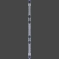 High-speed rail 3d model