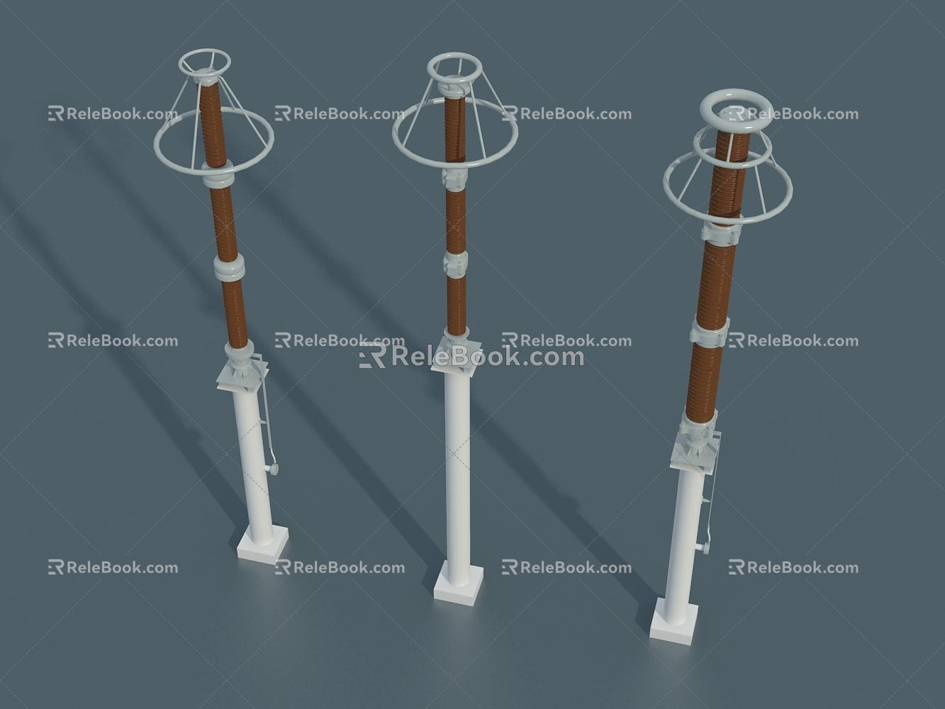 Substation equipment KV500 3d model