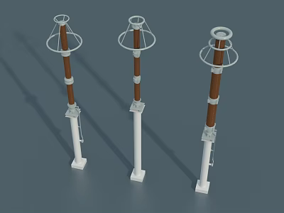 Substation equipment KV500 3d model