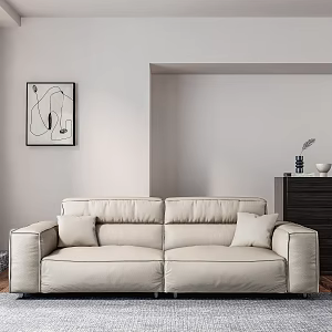 Modern Italian Minimal Tofu Block Two-Person Sofa Italian Minimal Tofu Block Sofa 3d model