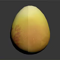 Colorful Easter Eggs With Star Leaf Patterns On Black Reflective Surface