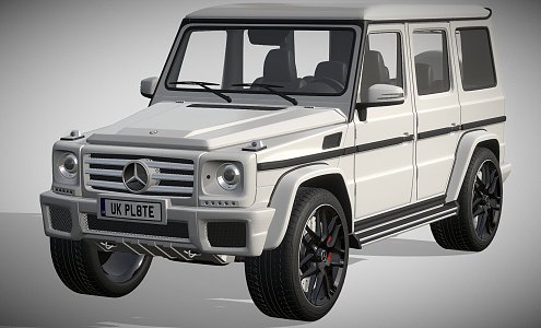 Mercedes-Benz Jeep 3d model