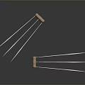 Sharp Metal Claw Weapons With Silver Blades Golden Handles And Reflective Surface