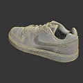 Clean White Low Top Casual Sneakers With Smooth Leather Upper For Daily Wear