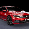 Red Volkswagen Wagon Car With Black Wheels Sleek Body And Modern Front Design