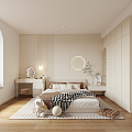 Modern Bedroom Simple Bedroom 3d model