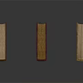 Old Books Brown Dark Red And Light Brown Placed Side By Side On White Background