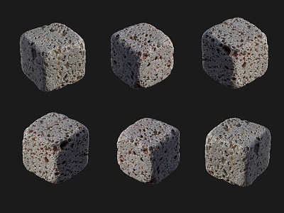 Stone Landscape Stone Granite Stone Small Stone model