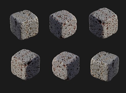 Stone Landscape Stone Granite Stone Small Stone 3d model