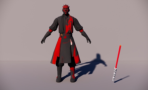 Characters 3d model