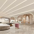 Modern Luxury Beauty and Hair Salon Interior Design with Elegant Decor