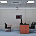 Modern Interrogation Room First Floor Interrogation Room 3d model