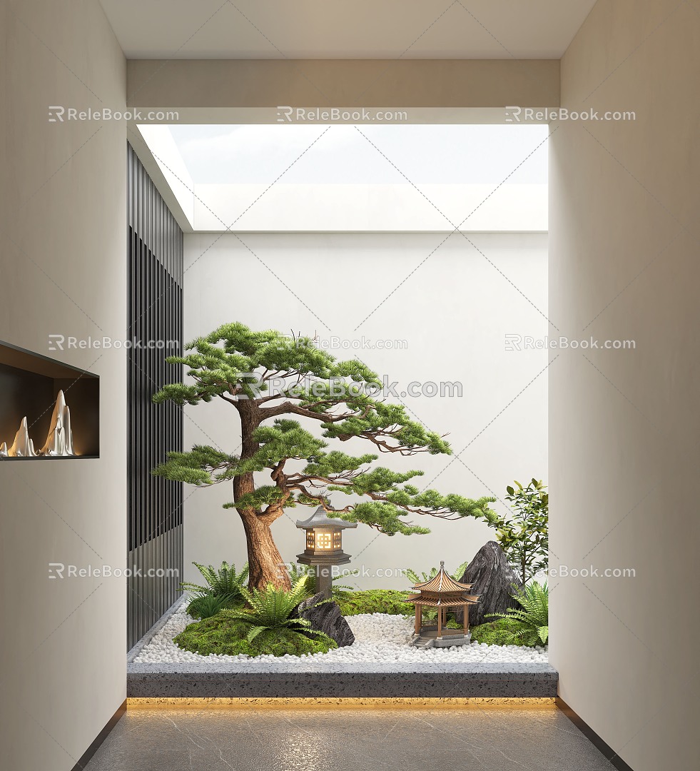 Indoor Landscape Landscaping Landscape Landscaping Landscape Plants Moss Landscape Patio Landscape Landscape Setches 3d model