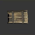 Vintage Leather Bound Book As Daily Life Essential With Yellowed Pages And Worn Cover