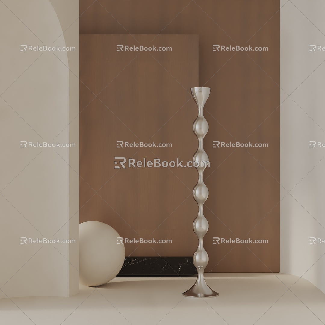 Modern floor lamp 3d model