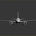 Silver ARJ21-700 Commercial Passenger Aircraft With Blue Tail Wings And Modern Engines