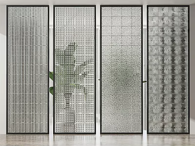 Modern partition 3d model