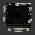 Vintage ELMOFLEX Twin Lens Camera With Retro Black Body And Silver Dials