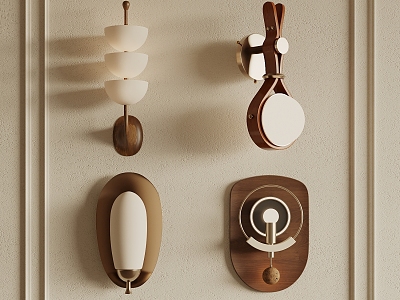 Middle style wall lamp model