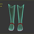 Comfortable Durable Red Long Boots With Adjustable Straps For Daily Wear