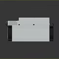 Industrial Large Electronic Equipment Featuring Metal Casing Cooling Fans And Heat Dissipation Holes