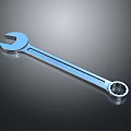 Durable Metal Combination Wrench Hardware Tool Versatile For Home And Professional Repairs 3d model