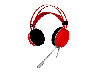 Modern Headphones 3d model