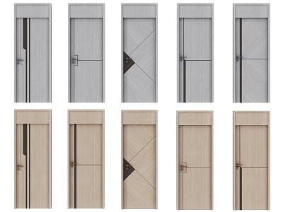 Single door combination 3d model