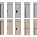 Single door combination 3d model