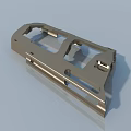 Metal Swing Door Frame With Structural Components And Design Features