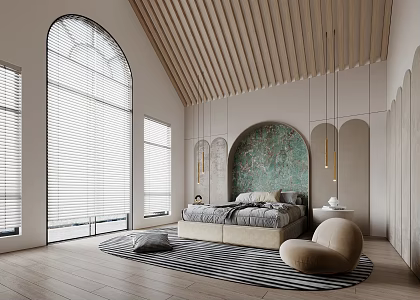 Modern Bedroom 3d model