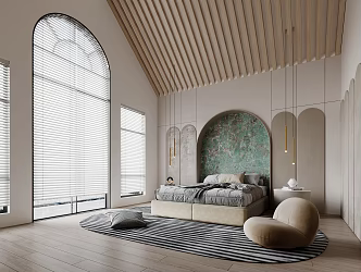 Modern Bedroom 3d model