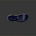 Blue Strappy Sandals With White Sole Comfortable Casual Design For Daily Wear