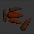 Fresh Organic Carrots With Vibrant Red Color And Natural Texture