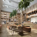 Nordic Cafe 3d model
