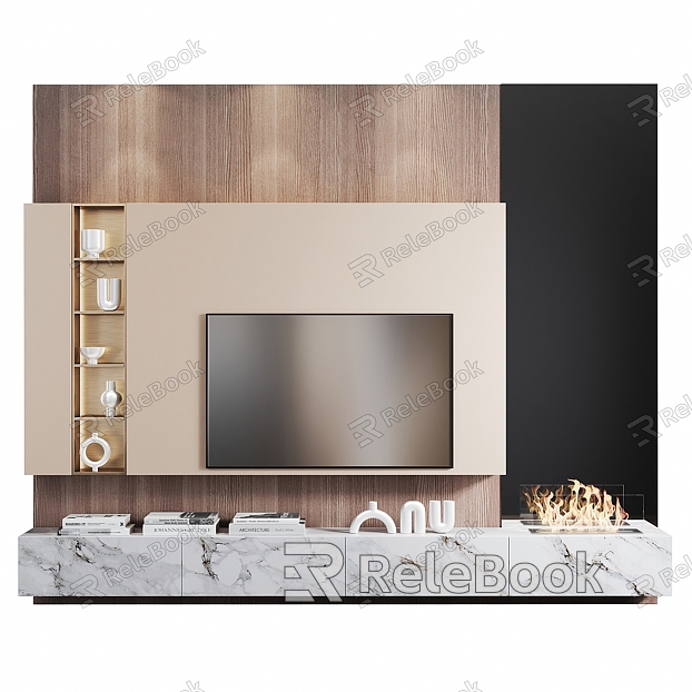 Wall-mounted TV model