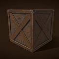 Wooden Boxes Logistics Boxes Wooden Boxes 3d model