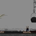 New Chinese Tea Set 3d model