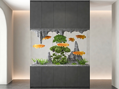 aquarium 3d model